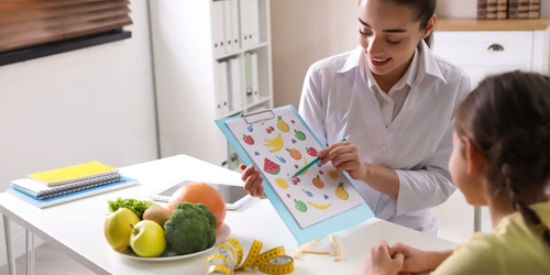 Nutricionista no Instituto Alvorada